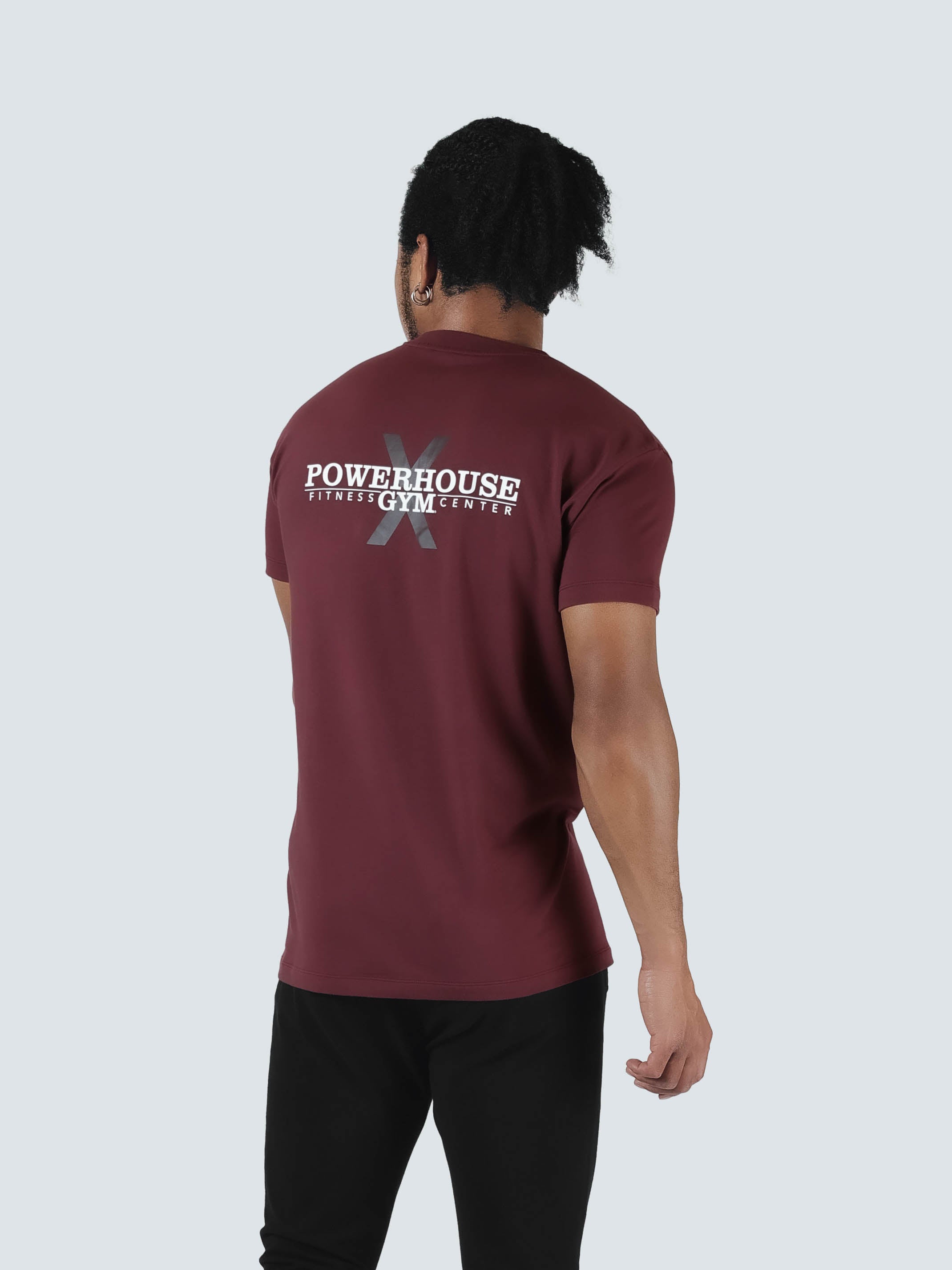 POWER HOUSE GYM LOGO SLIM T-SHIRT