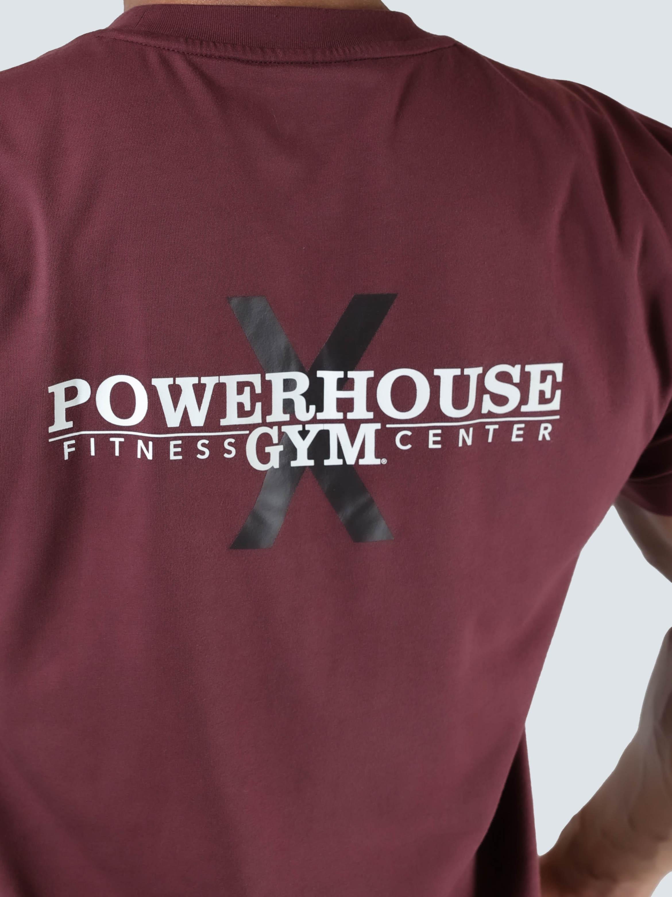 POWER HOUSE GYM LOGO SLIM T-SHIRT