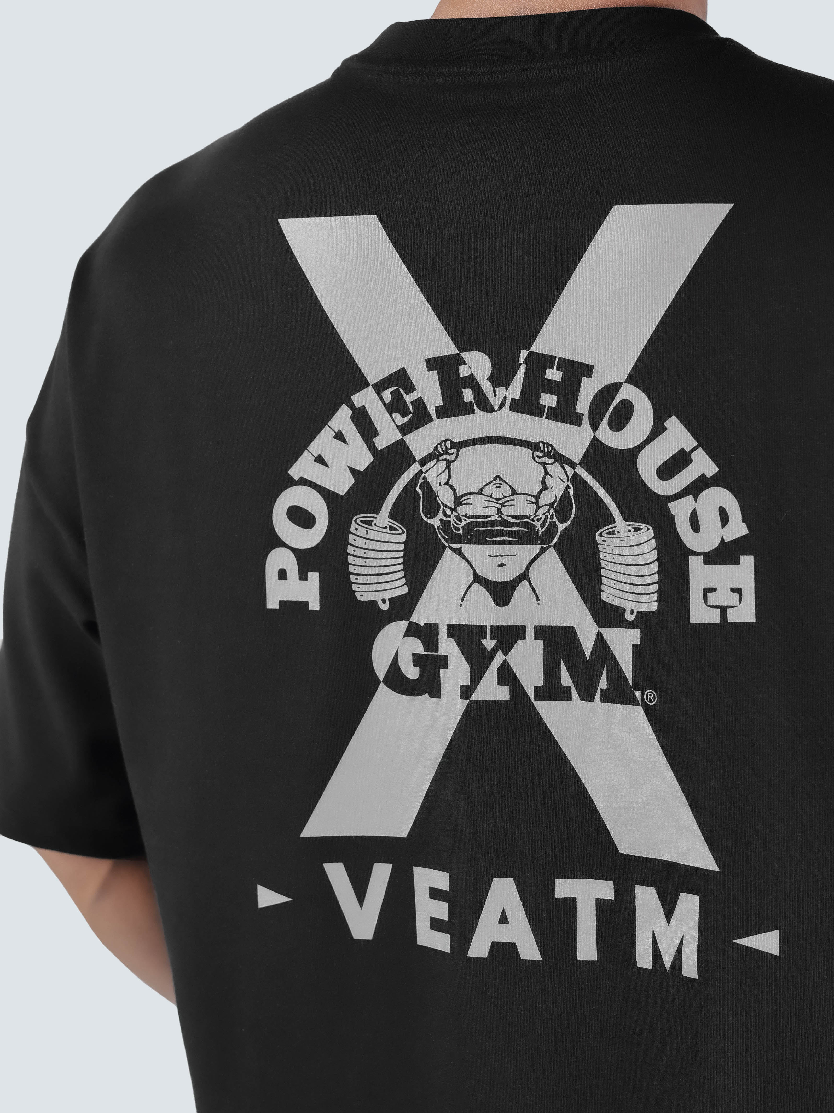 POWER HOUSE GYM LOGO BIG T-SHIRTS