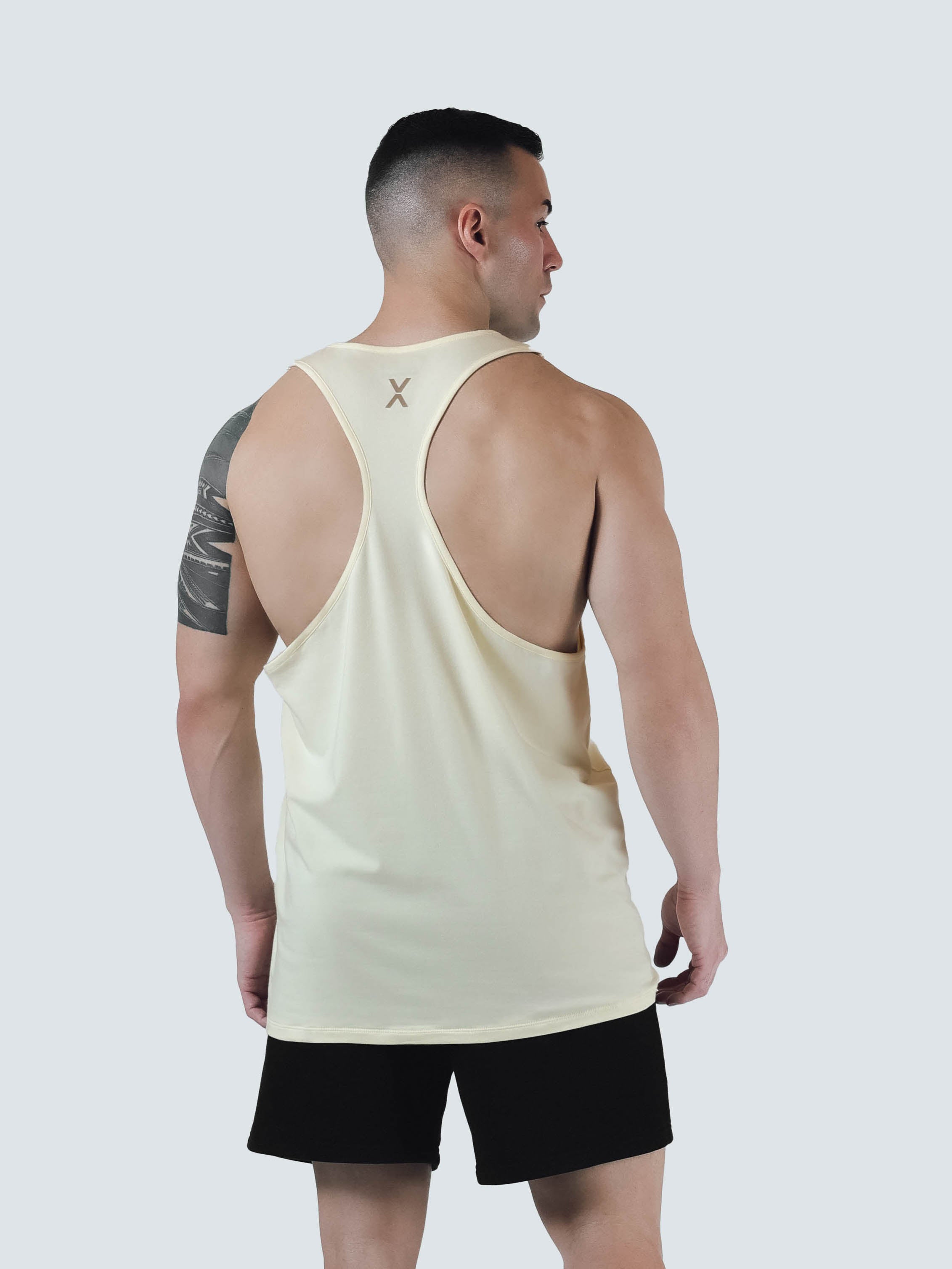 POWER HOUSE GYM LOGO YBACK TANK TOP