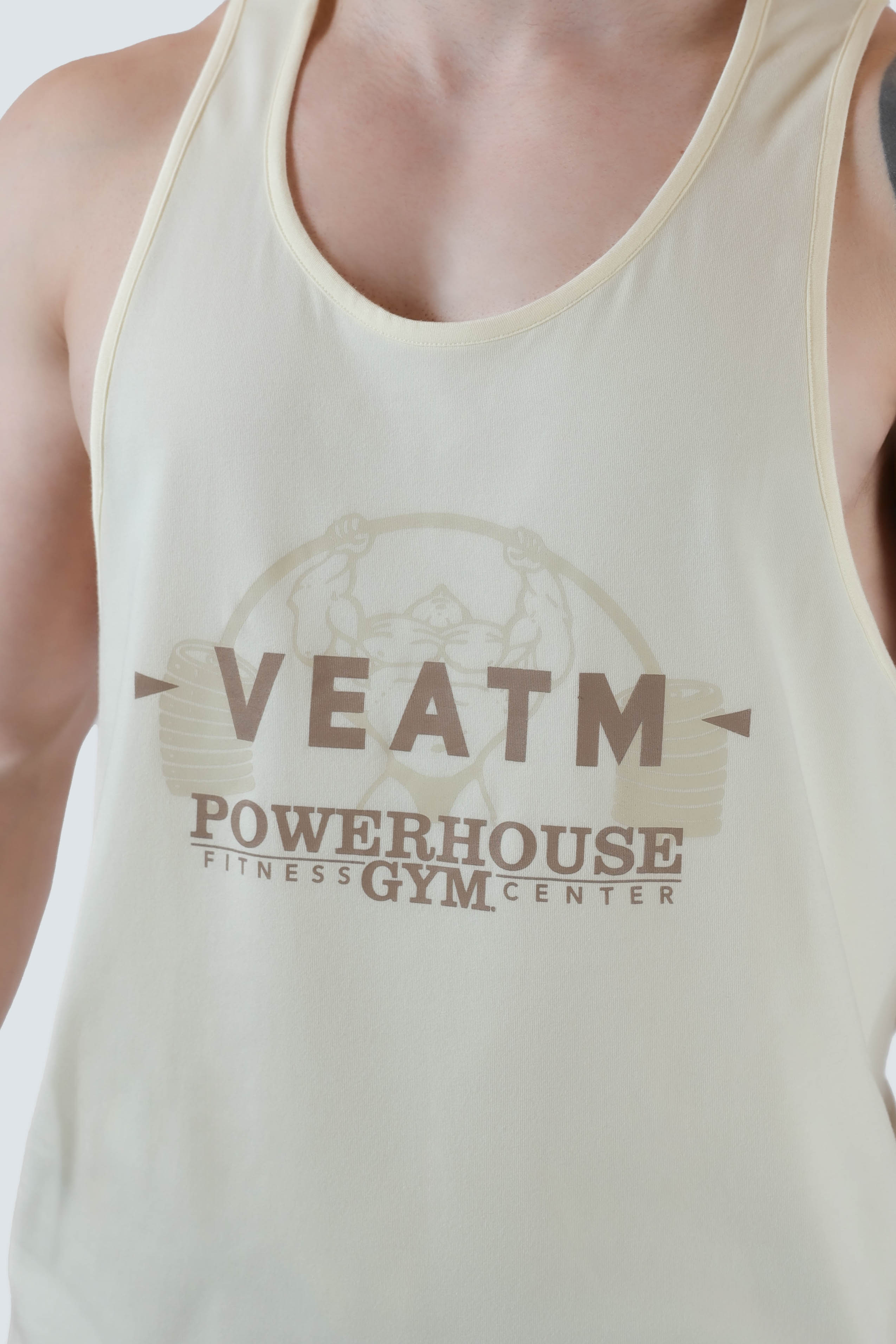 POWER HOUSE GYM LOGO YBACK TANK TOP