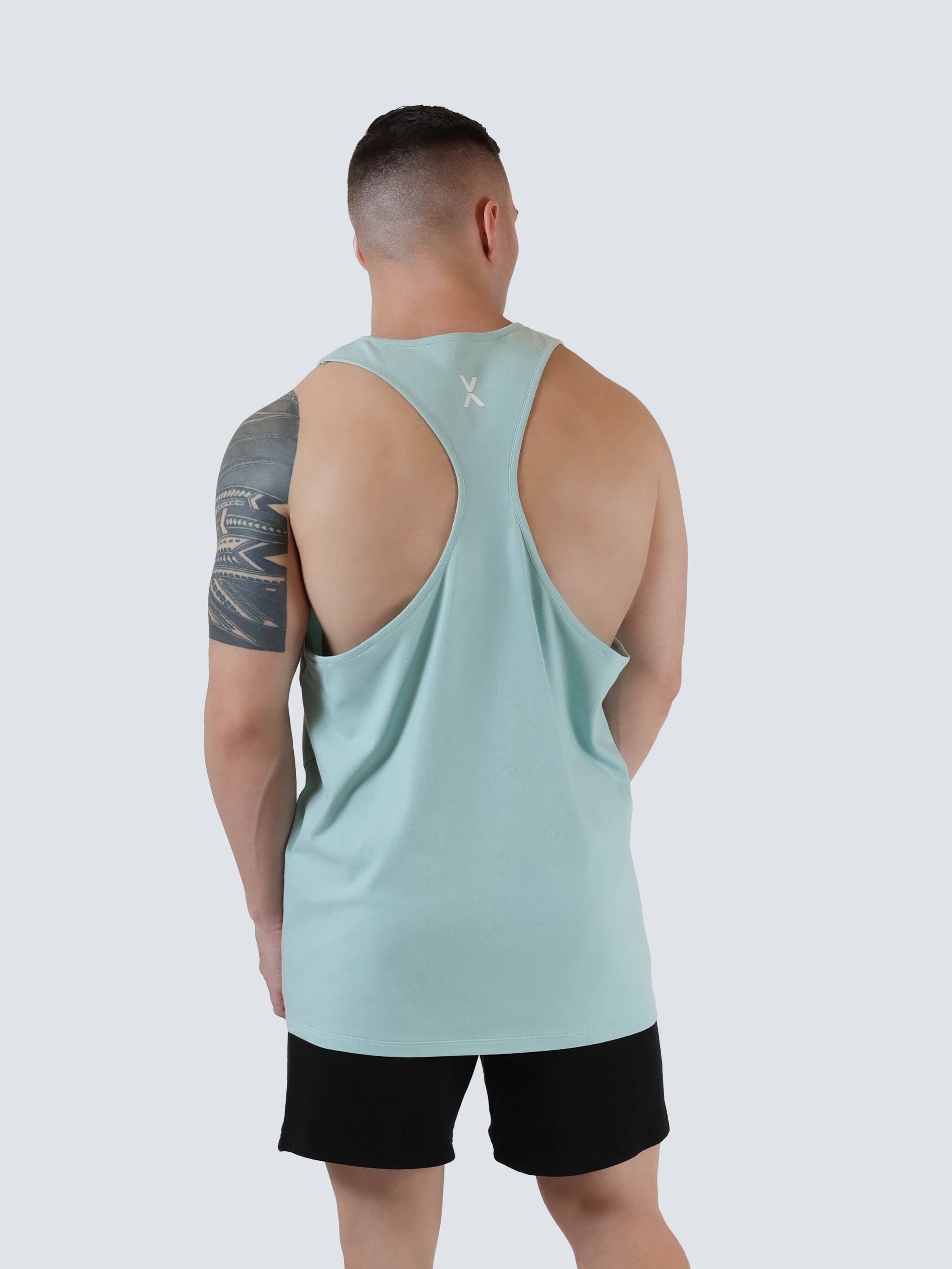 POWER HOUSE GYM LOGO YBACK TANK TOP