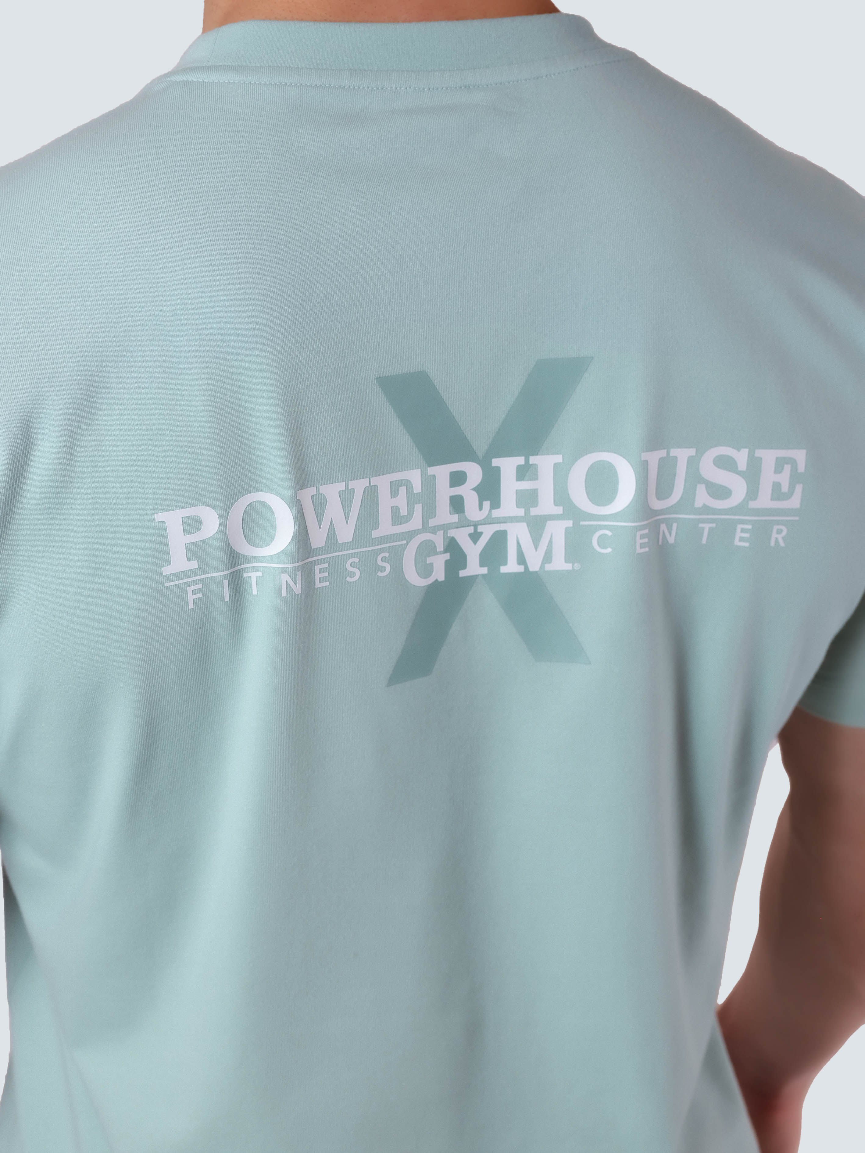 POWER HOUSE GYM LOGO SLIM T-SHIRT