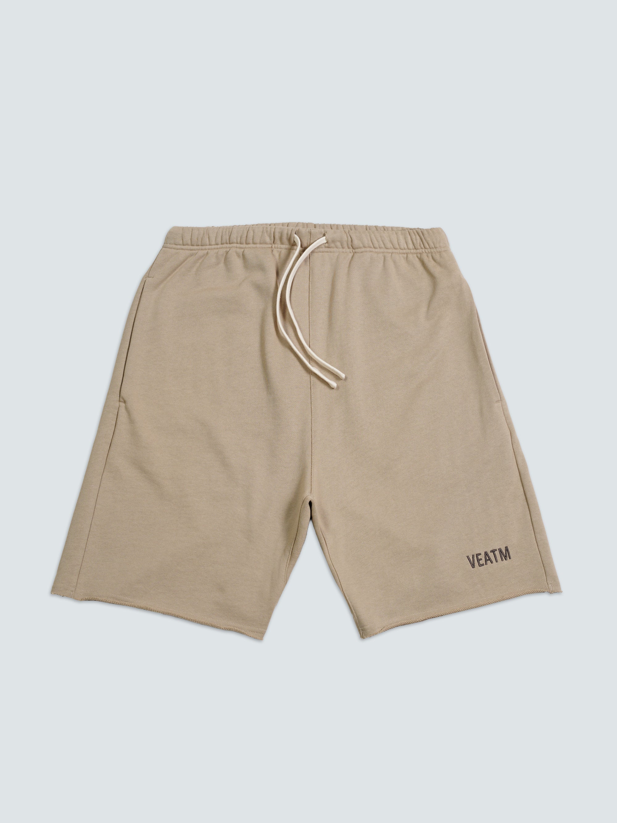 CUT-OFF SWEAT HALF PANTS