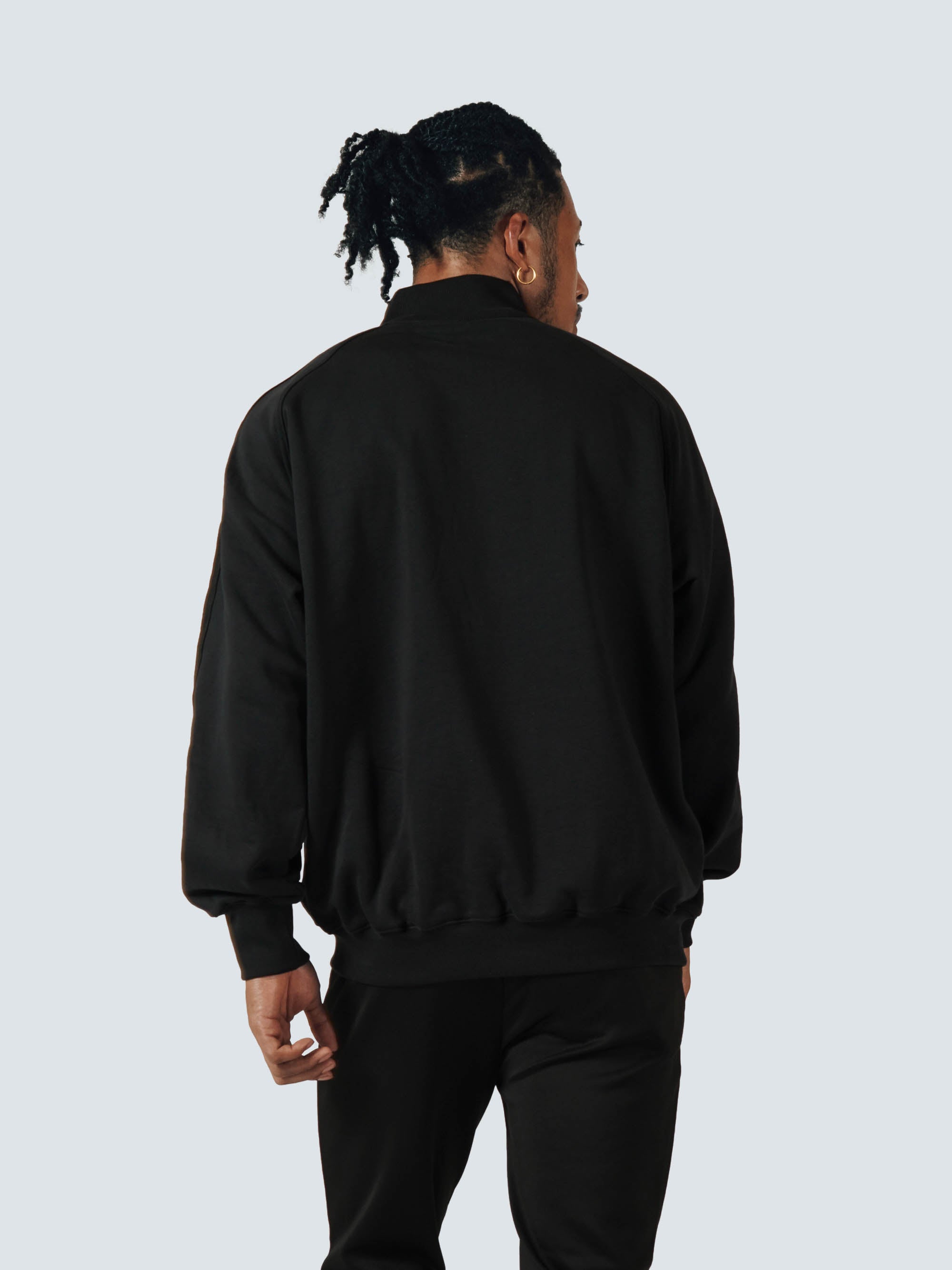 HEAVY WEIGHT LOOSE HALF ZIP