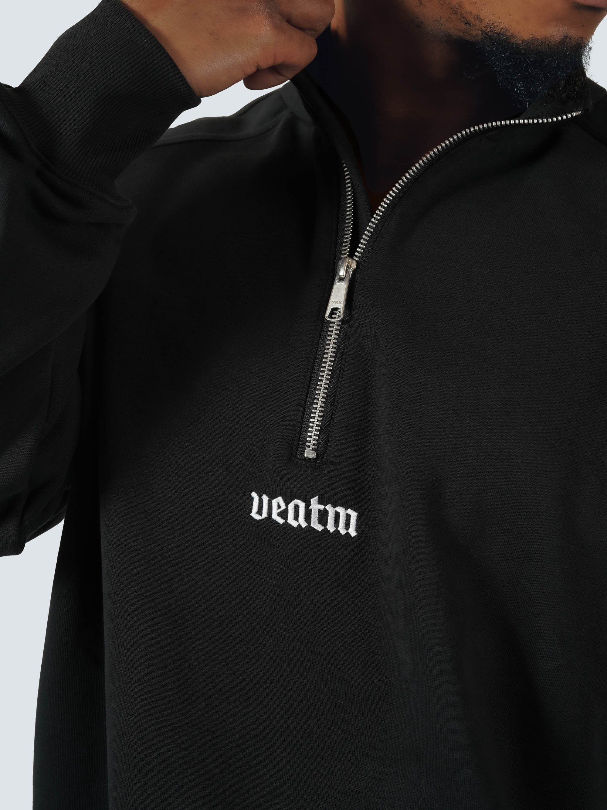 HEAVY WEIGHT LOOSE HALF ZIP