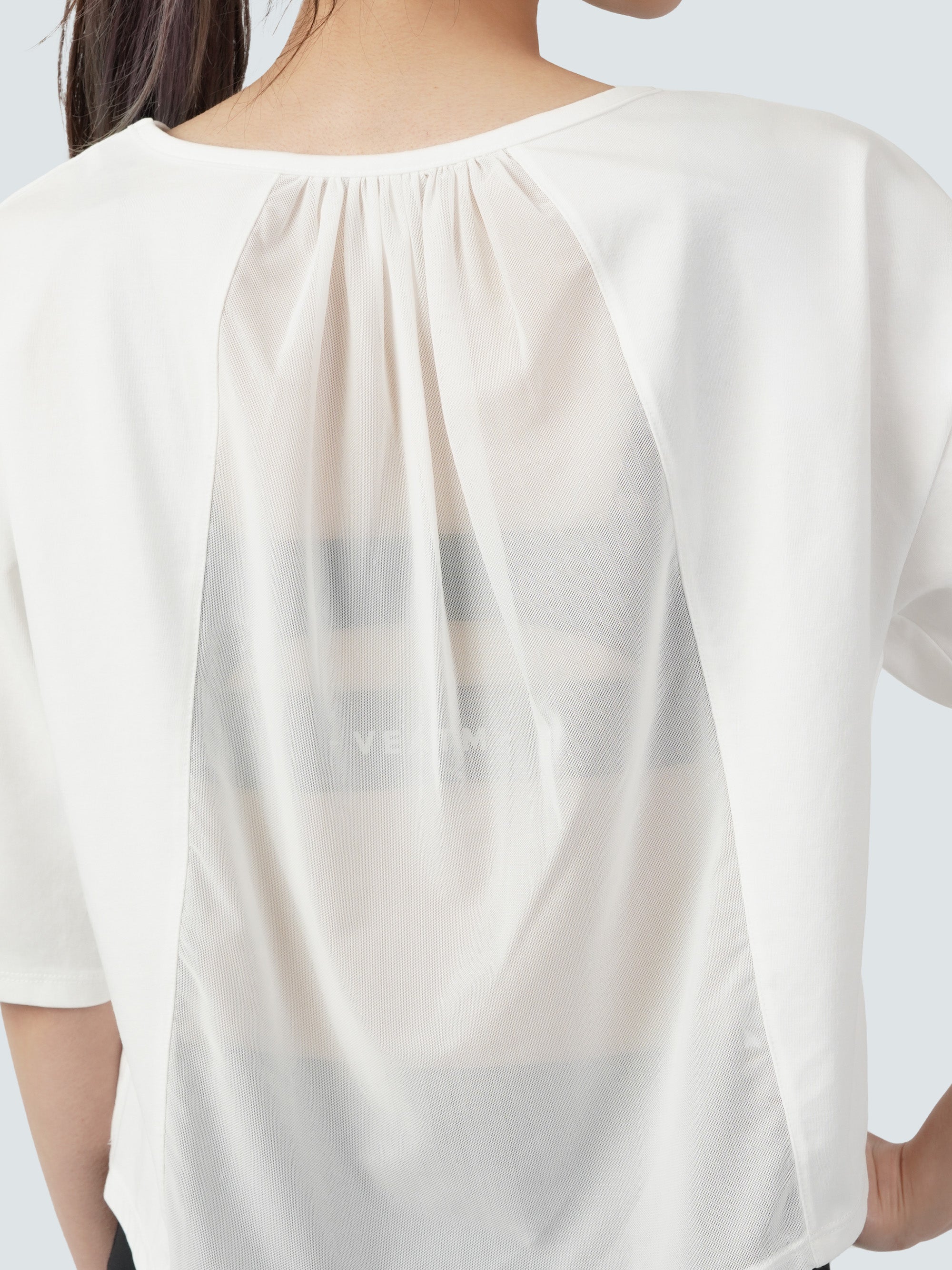 BACK MESH T-SHIRT