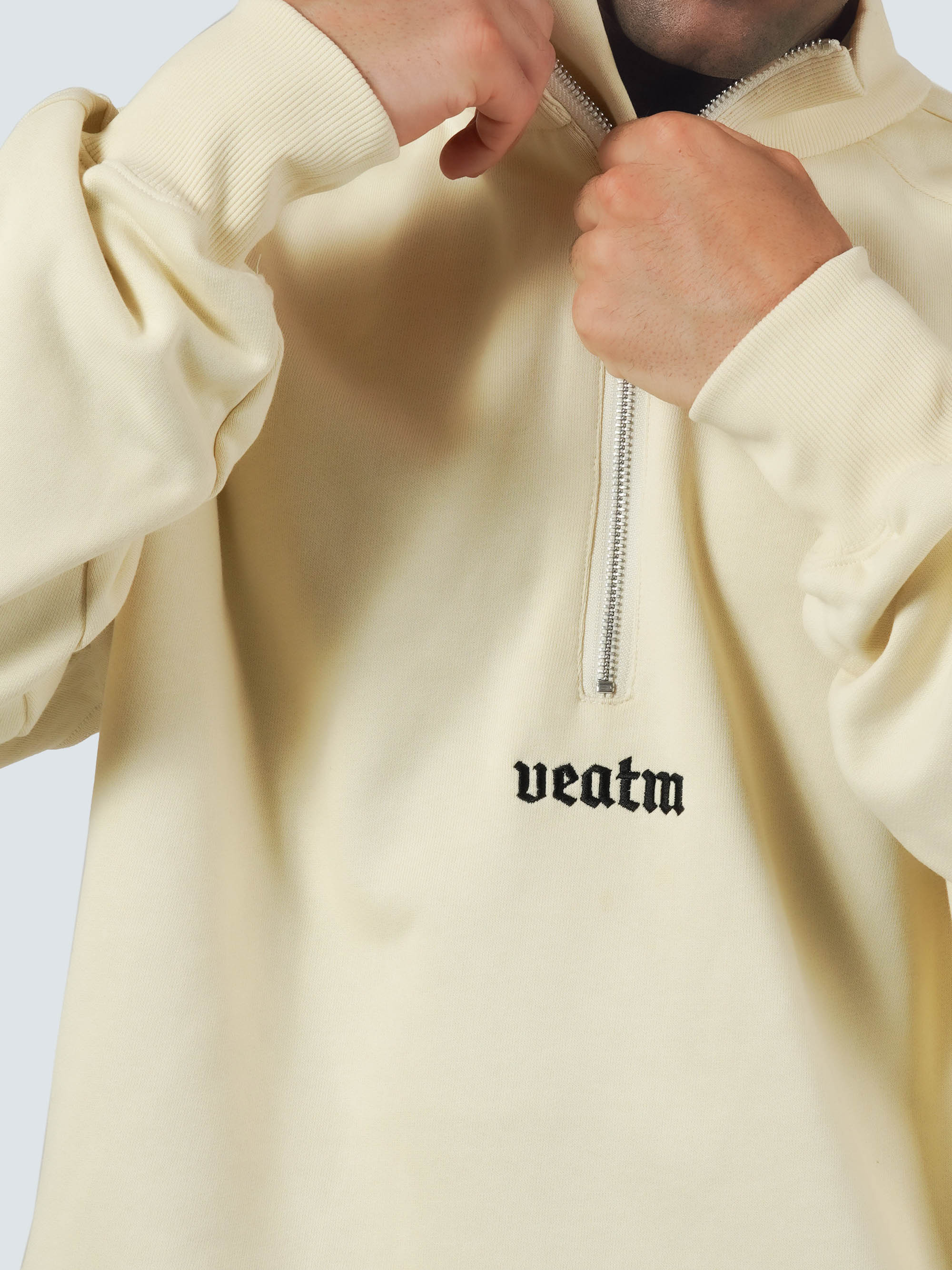 HEAVY WEIGHT LOOSE HALF ZIP