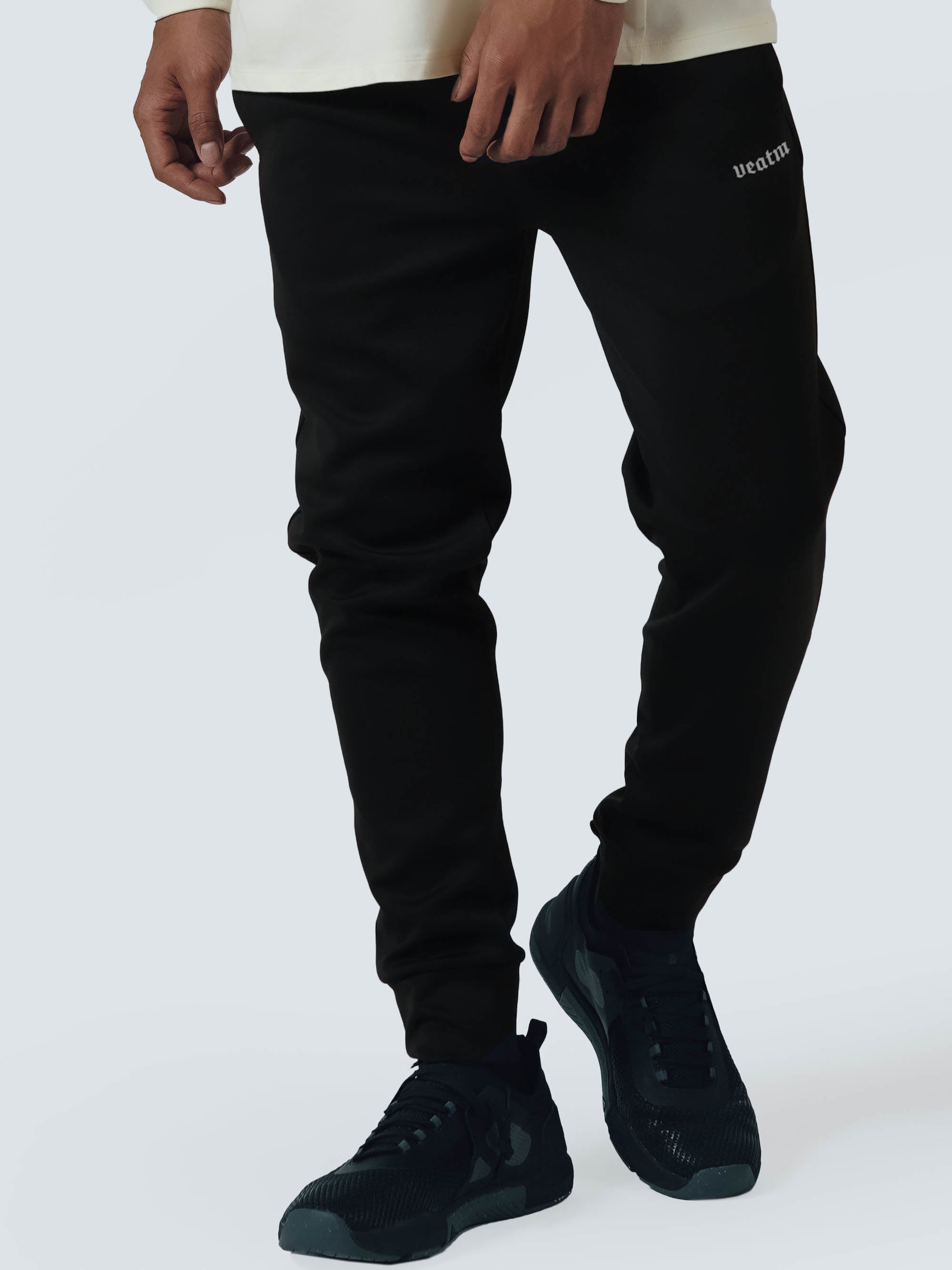 STRETCH TAPERED LONG PANTS