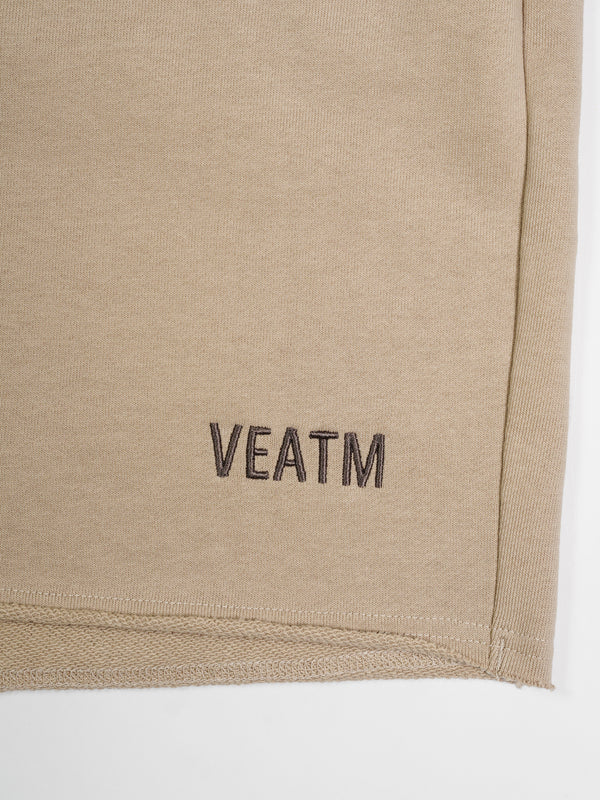 CUT-OFF SWEAT HALF PANTS