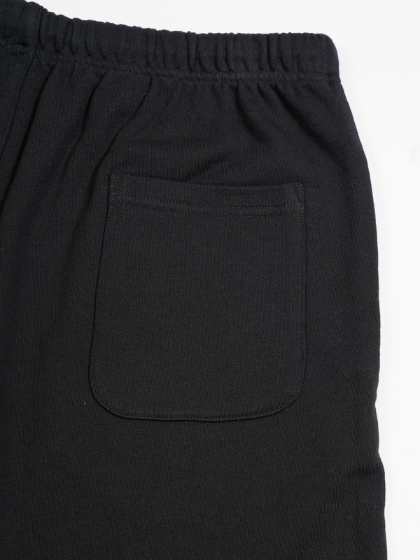 CUT-OFF SWEAT HALF PANTS
