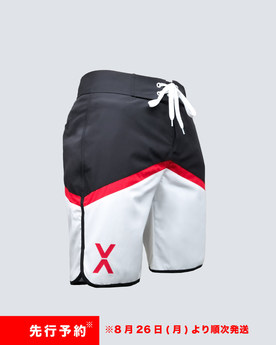 COLOR BLOCK SURF SHORTS