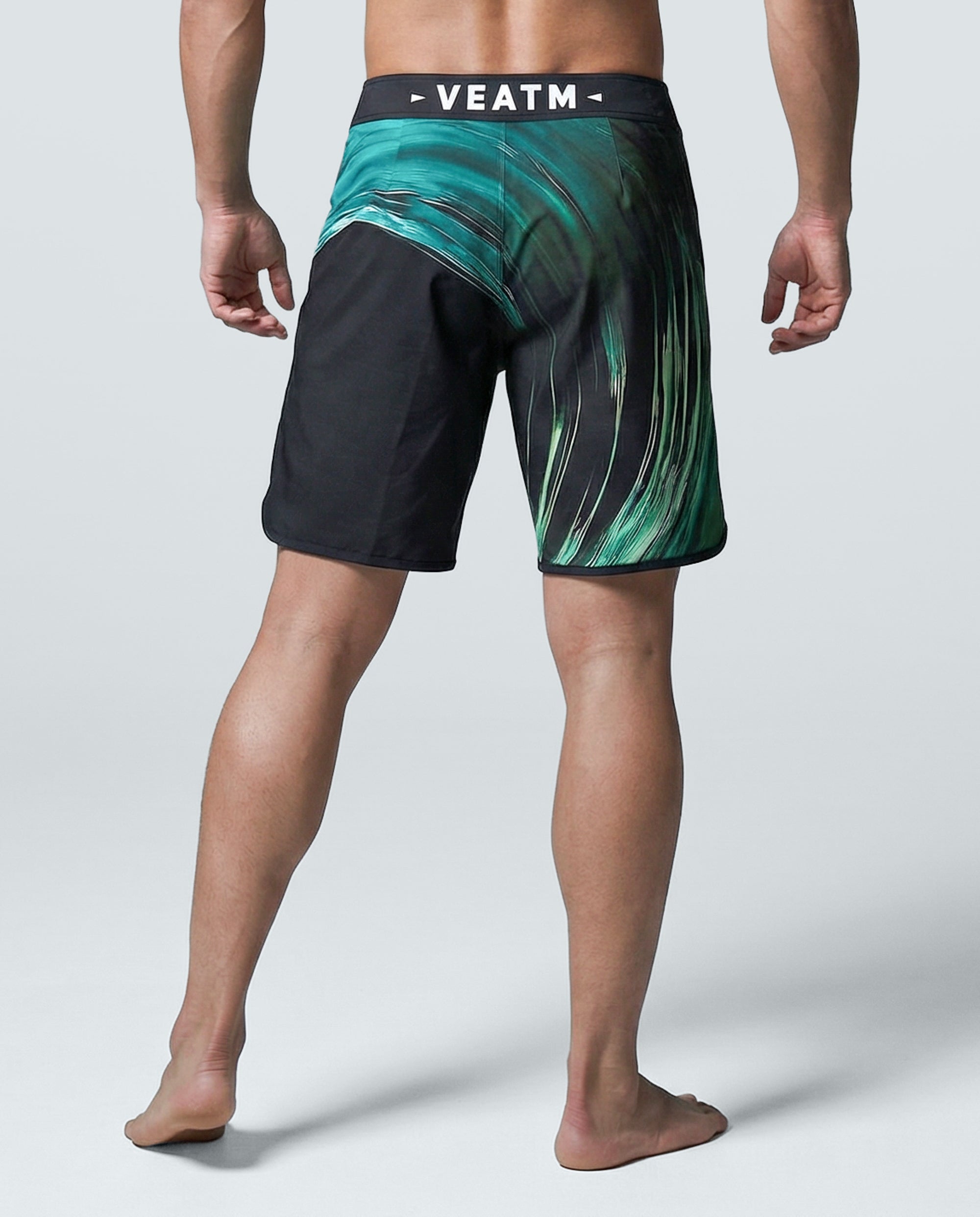 BIG WAVE GRAPHIC SURF SHORTS