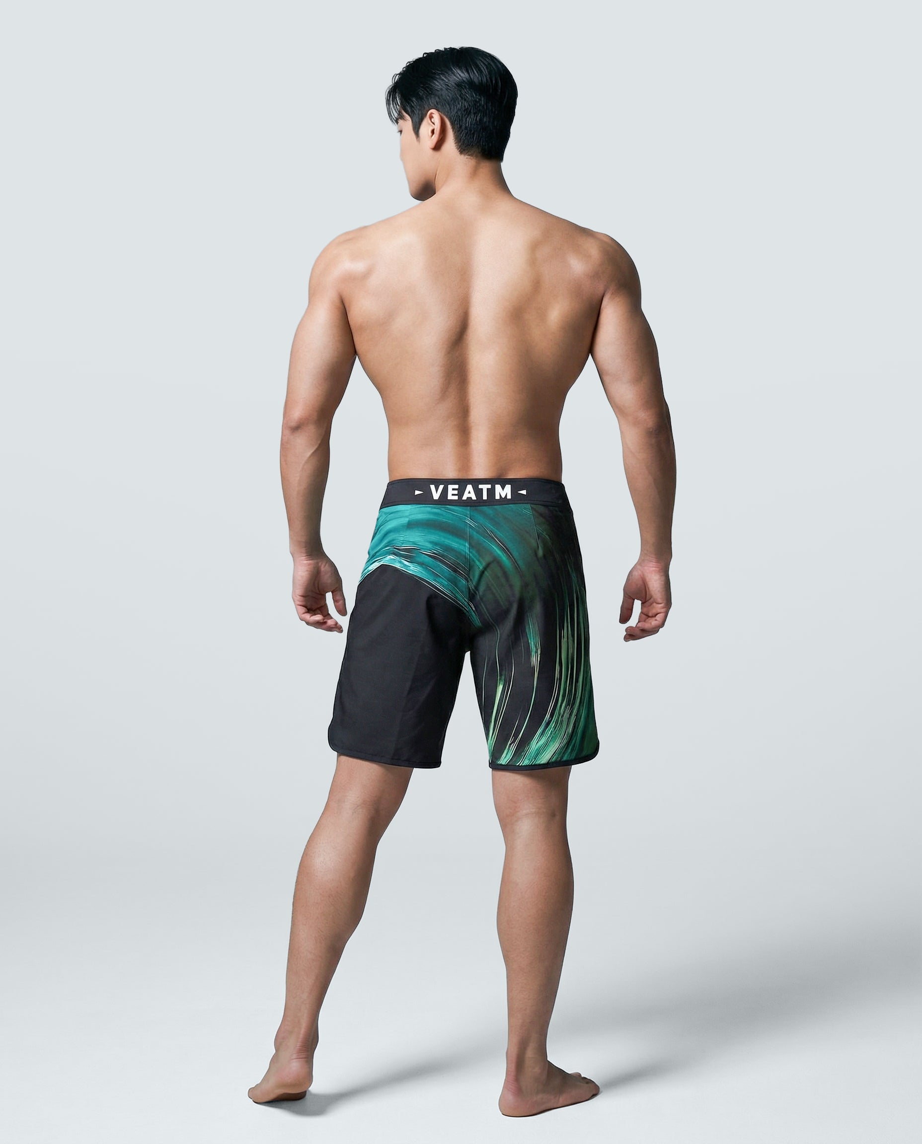 BIG WAVE GRAPHIC SURF SHORTS