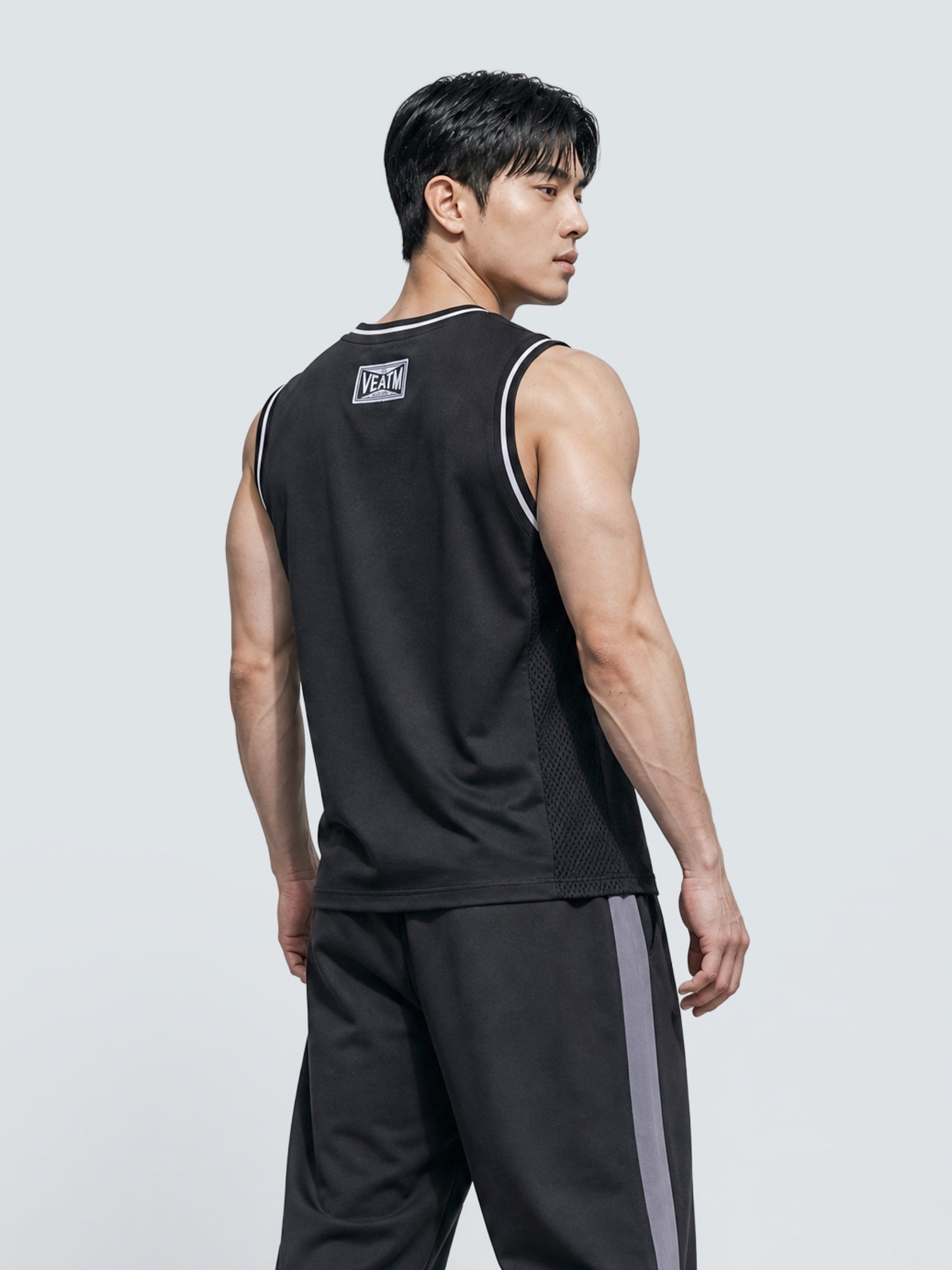 SIDE MESH TANK TOP