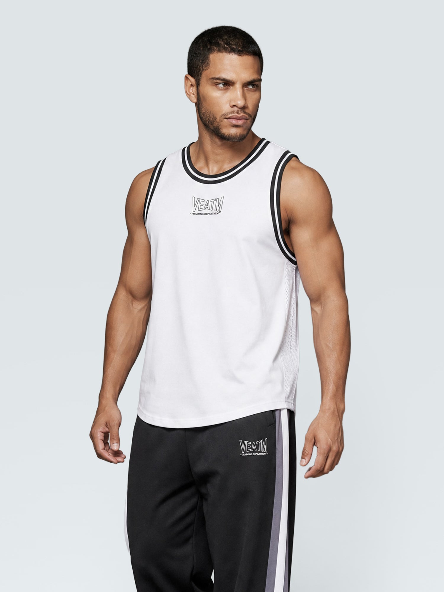 SIDE MESH TANK TOP