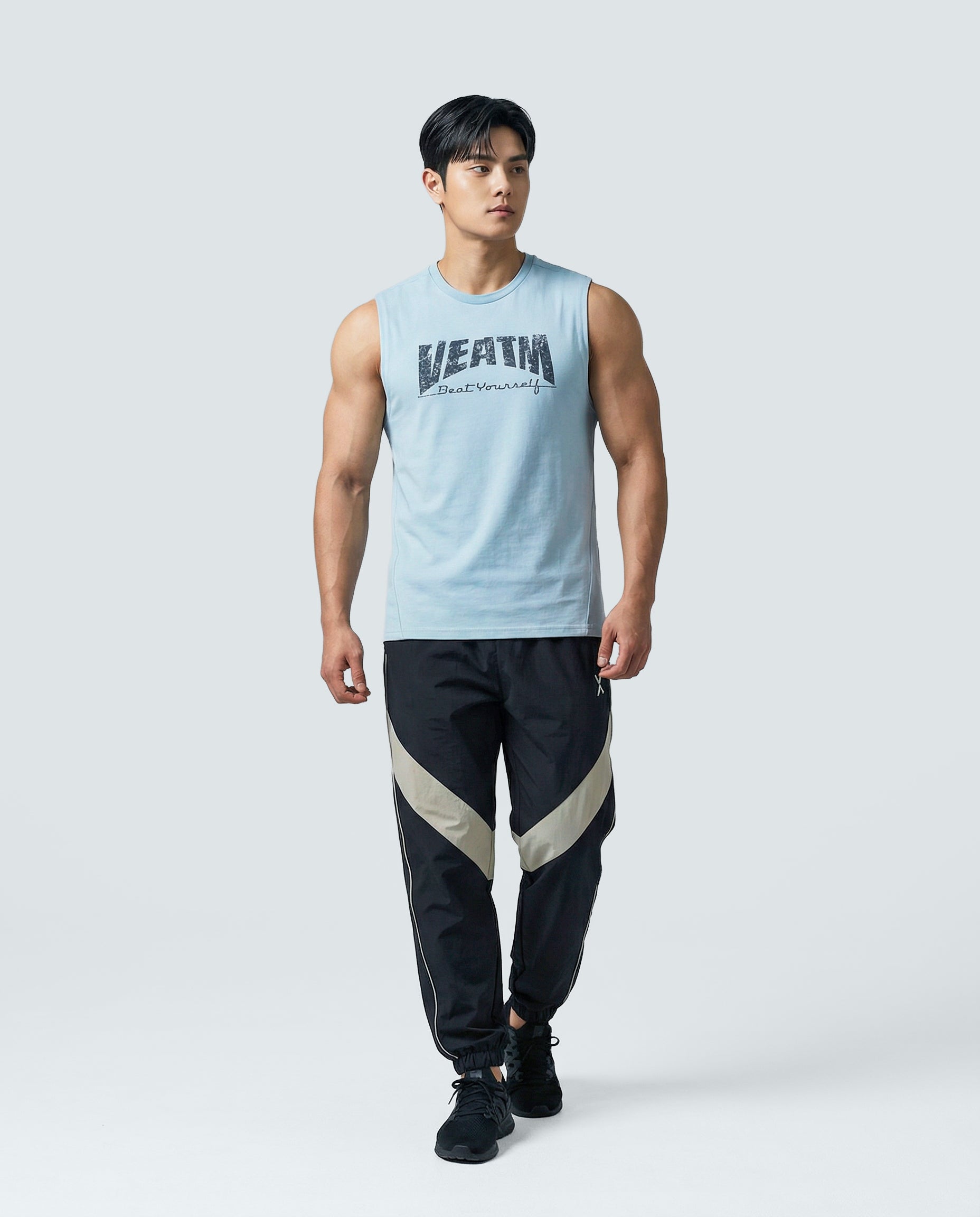 vaqutau voyage ノースリーブス トップス WORK OUT NO SLEEVE TOPS