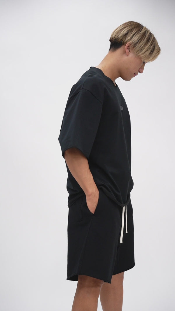 CUT-OFF MICRO SWEAT BIG T-SHIRT