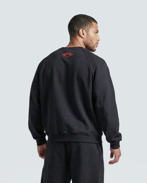 WIDE SILHOUETTE CREW NECK PULLOVER