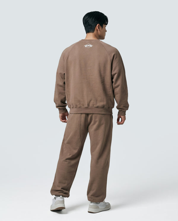 WIDE SILHOUETTE CREW NECK PULLOVER